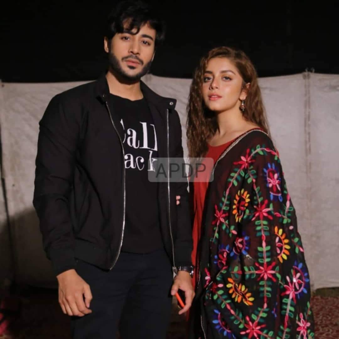 Cast of Drama Serial Mera Dil Mera Dushman Spotted at ARY Festival