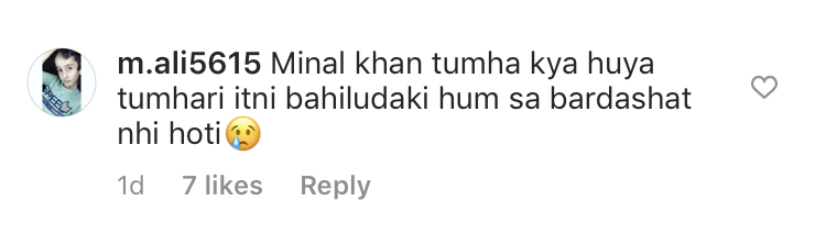 People Criticizing Minal Khan For Her Latest Photoshoot