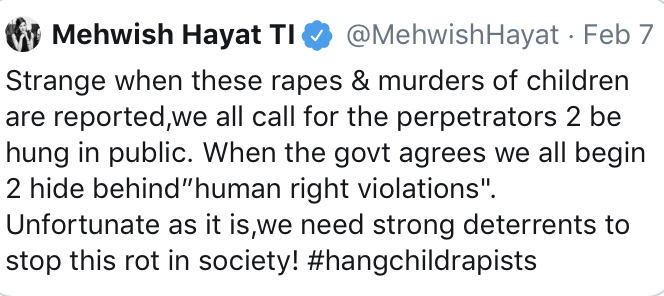 Nadia Jamil And Mehwish Hayat Raising Her Voice Against Child Rapist