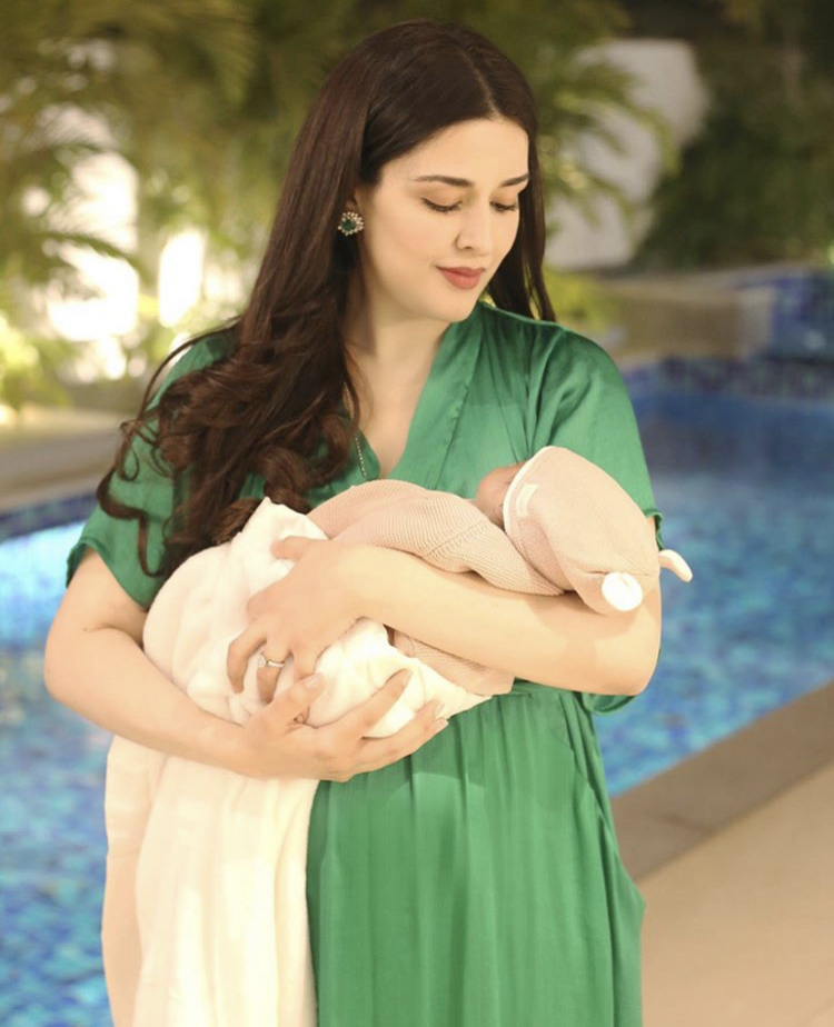 Natasha Khalid’s First Pictures With Her Daughter