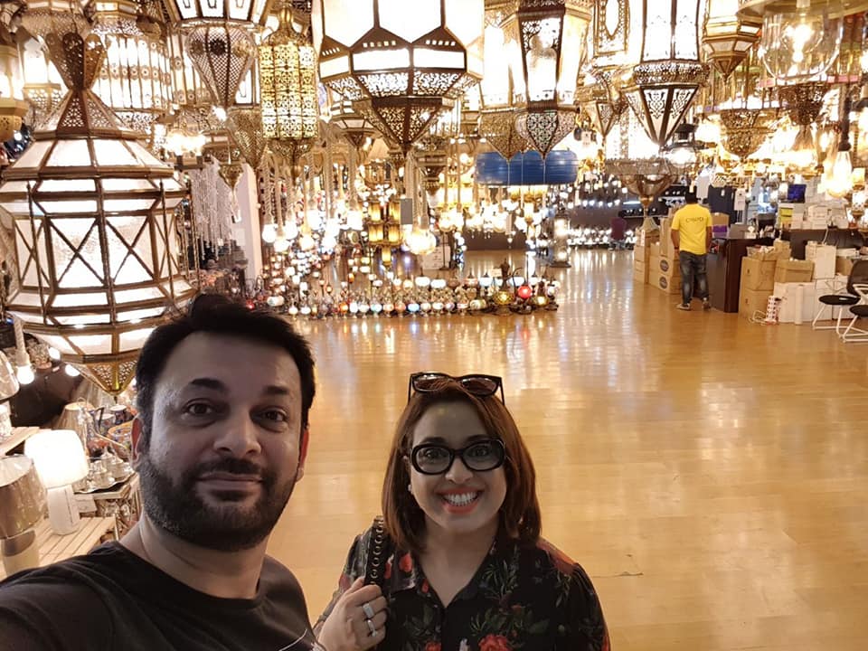 Actor Nauman Masood Pictures With His Wife And Sons