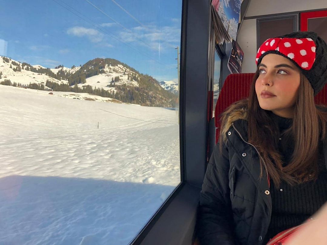 Yasir Nawaz with Wife Nida Yasir Enjoying Winter Vacations in Switzerland 2020