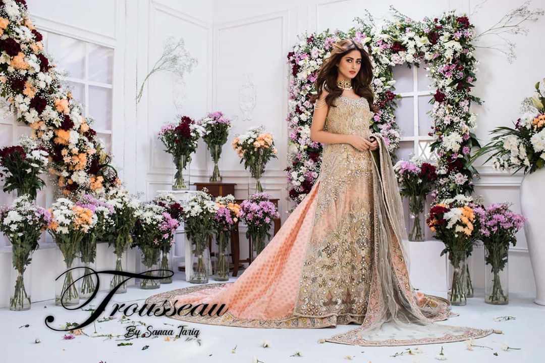 Sajal Aly's Latest Bridal Photo Shoot for Trousseau