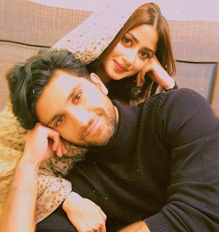 Mahira Khan And Mawra Hocane Sending Love To Ahad Sajal Reviewitpk