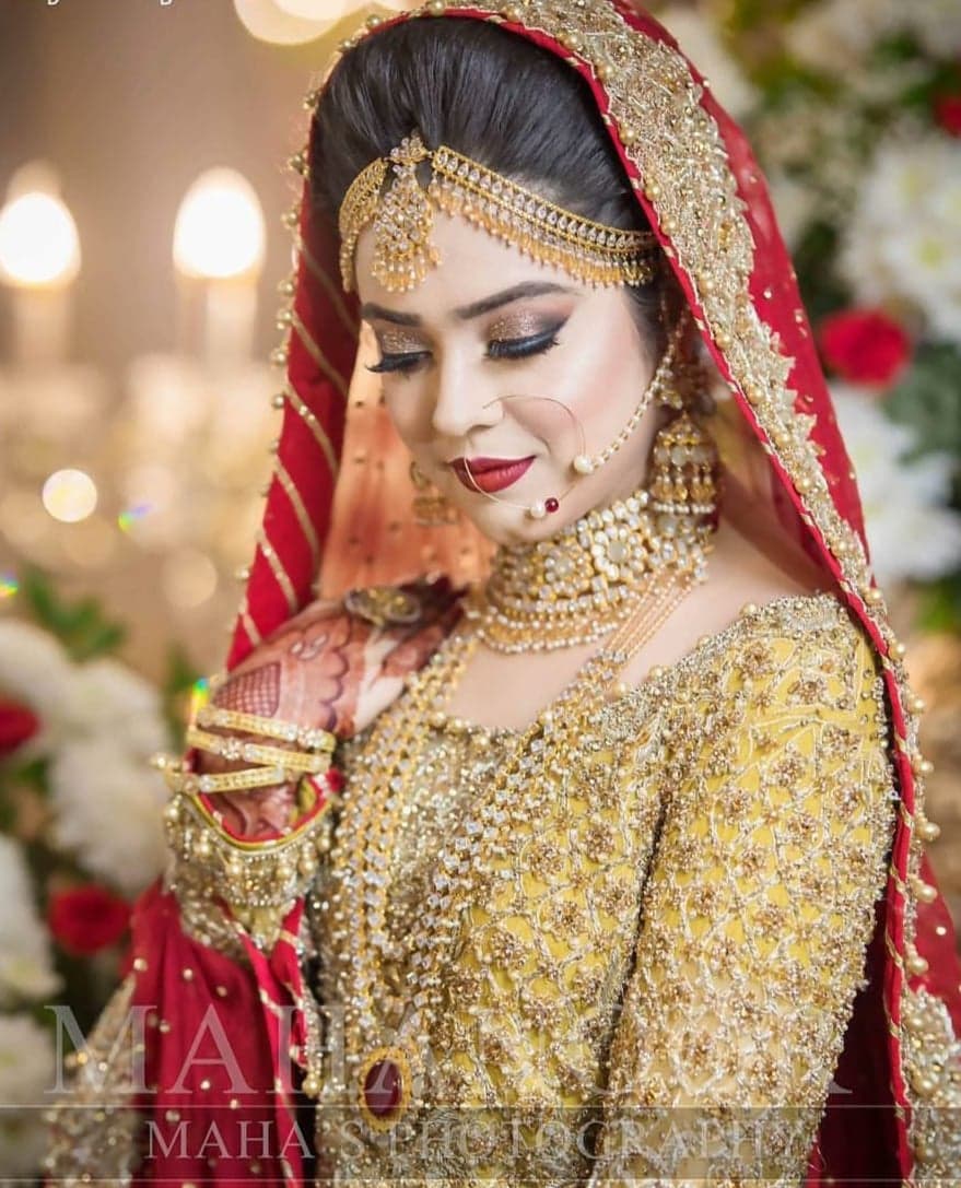 Pakistani Celebrity Brides Who Went For Heavy Bridal Makeup