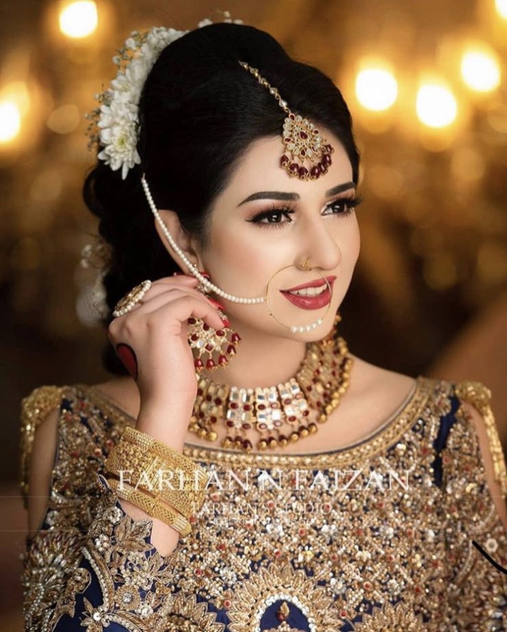 Sarah Khan Looked Gorgeous For Bridal Make-up Photoshoot | Reviewit.pk