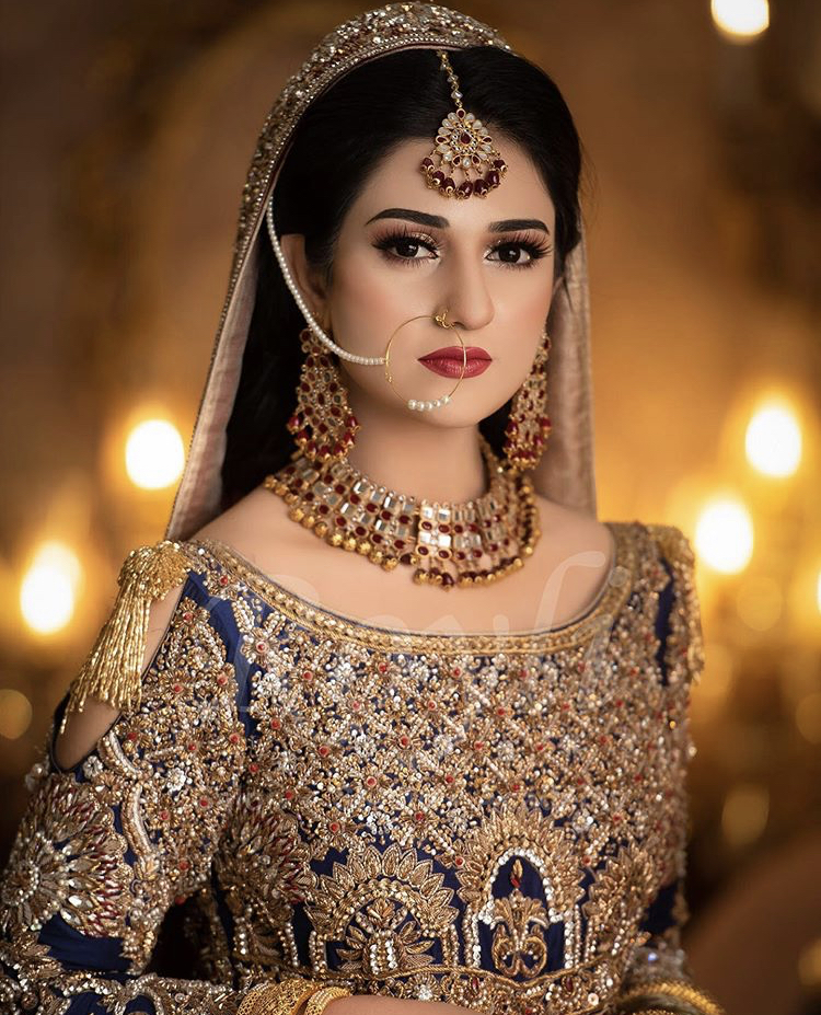 Sarah Khan Looked Gorgeous For Bridal Make-up Photoshoot