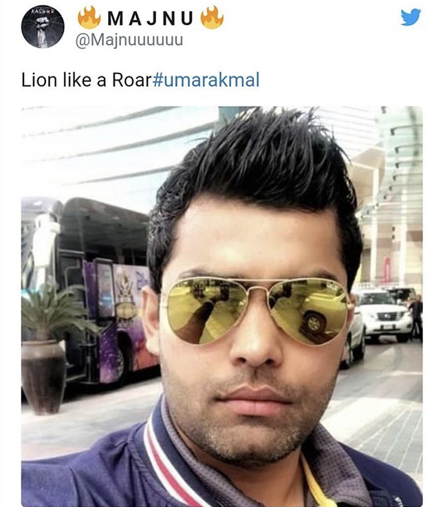 People Are Trolling Umar Akmal For His Latest Typing Mistake