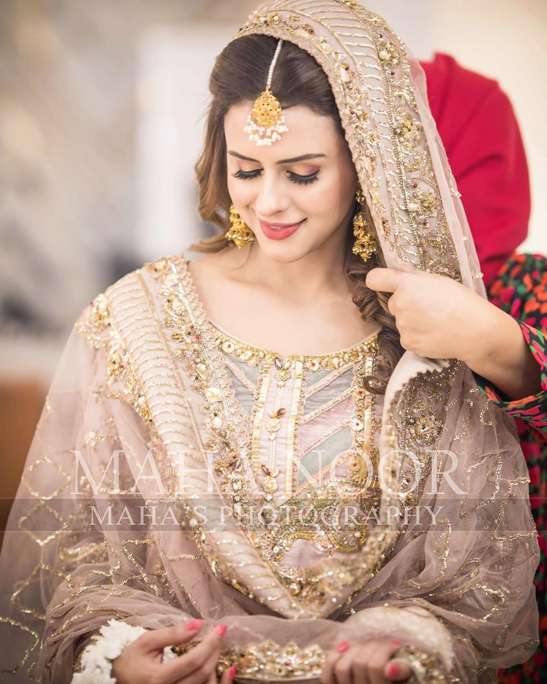 Famous Pakistani Photographer and Model Waliya Najib Nikah Pictures