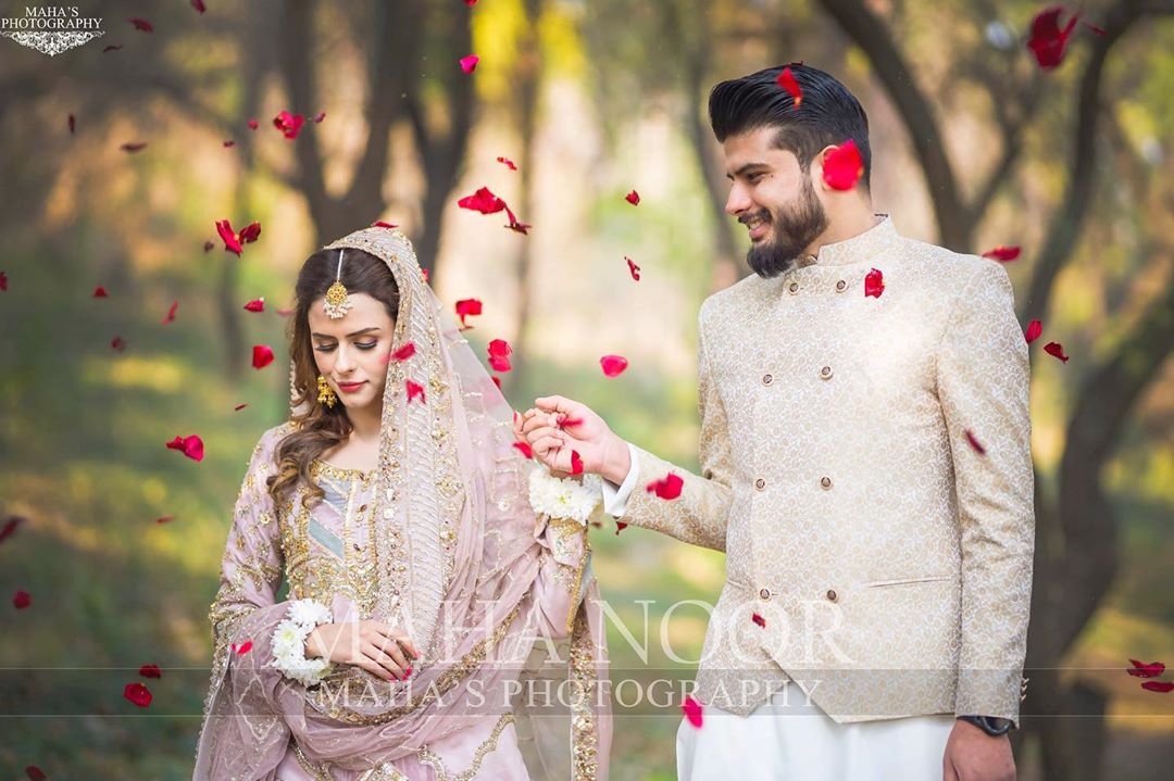 Famous Pakistani Photographer and Model Waliya Najib Nikah Pictures