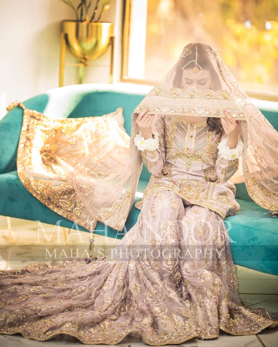 Famous Pakistani Photographer and Model Waliya Najib Nikah Pictures