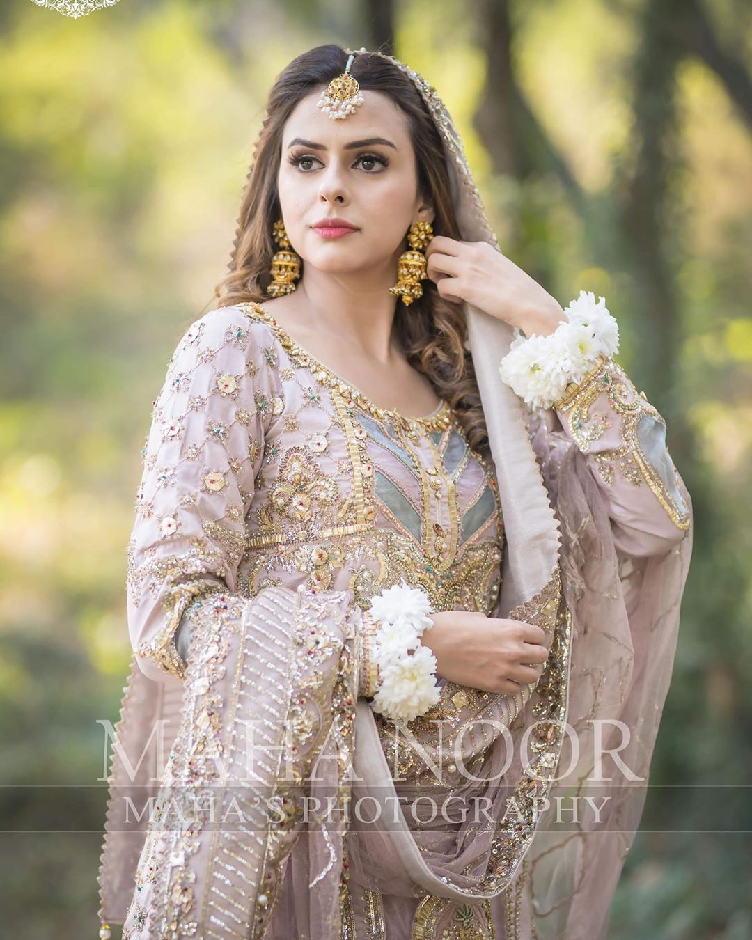 Famous Pakistani Photographer and Model Waliya Najib Nikah Pictures