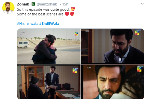 The Latest Episode Of Ehd E Wafa Has Made Pakistan Emotional