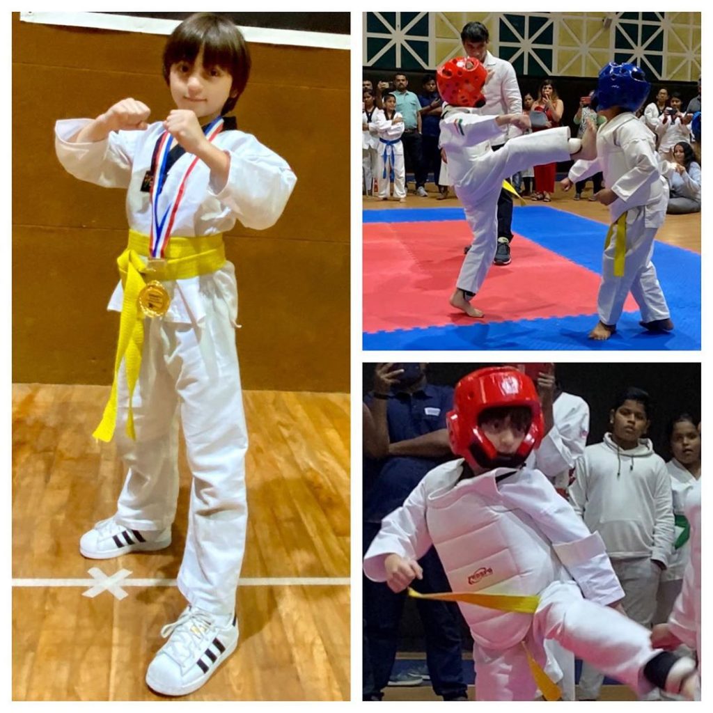 Shahrukh’s Abram Khan is Gold Medalist in Taekwondo NOW