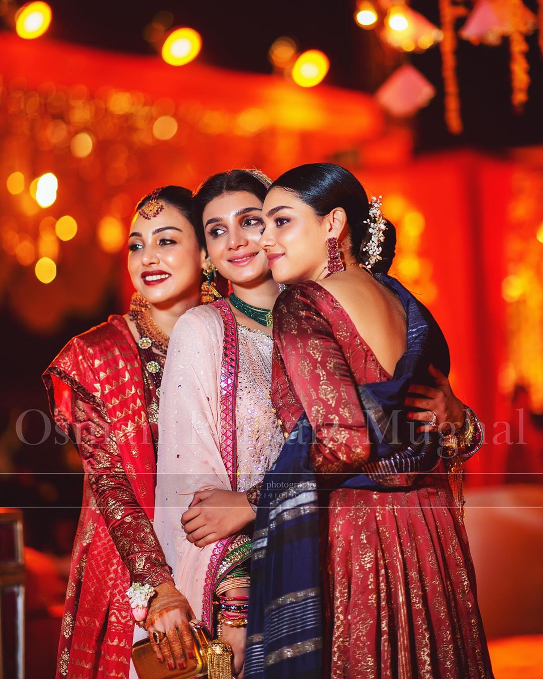 Indian Actor Shatrughan Sinha with Reema at a Wedding Event in Lahore