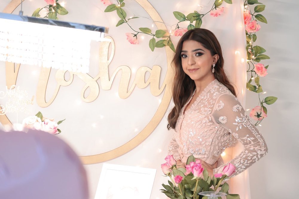 Bridal Shower Pictures of Maya Ali Sister in Law Nosha Afnan