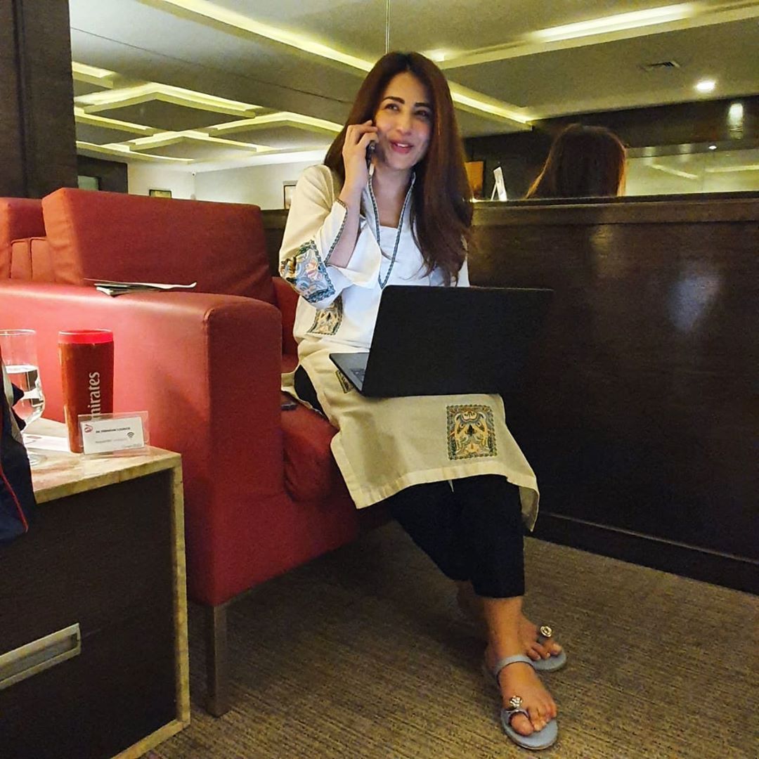 Latest Pictures of Actress Ushna Shah from her Visit to Dubai