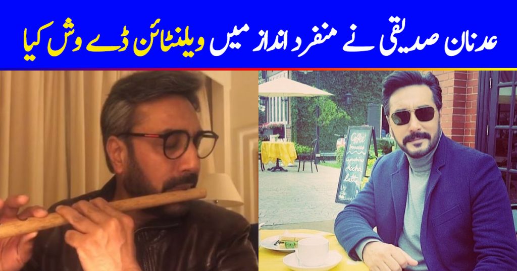 Adnan Siddiqui Wished Valentine's Day In Unique Style