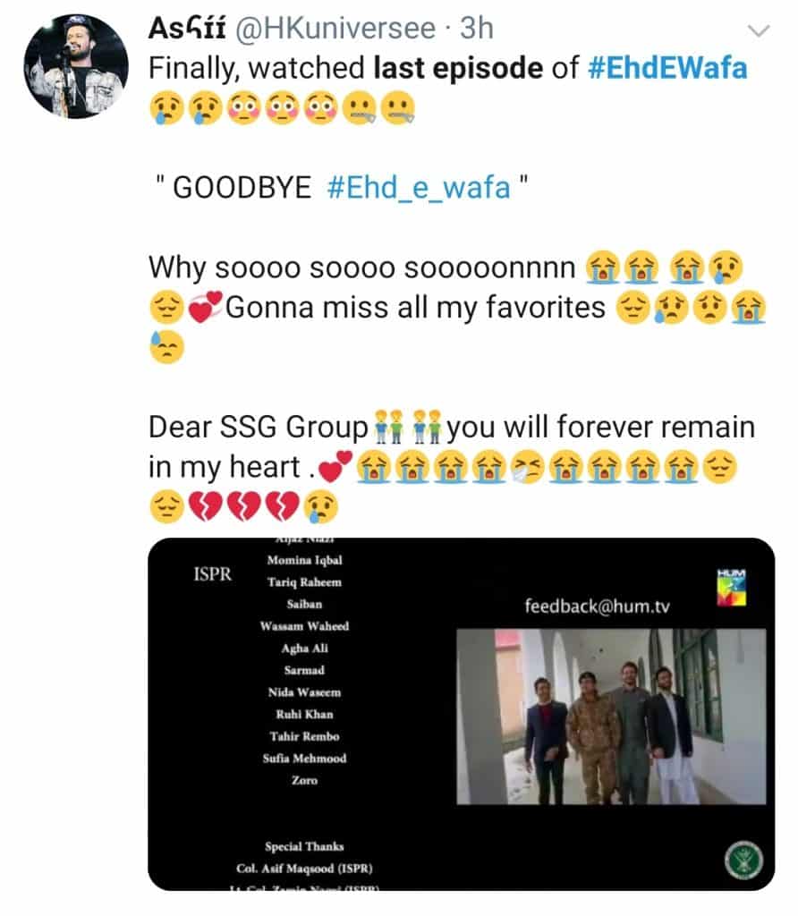 How Public Reacted On The Last Episode Of Ehd-e-Wafa