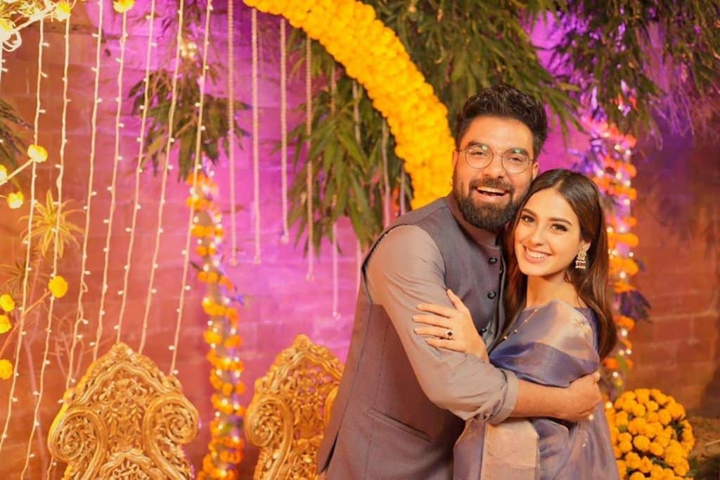 Iqra Aziz And Yasir Hussain Enjoying Quarantine Time