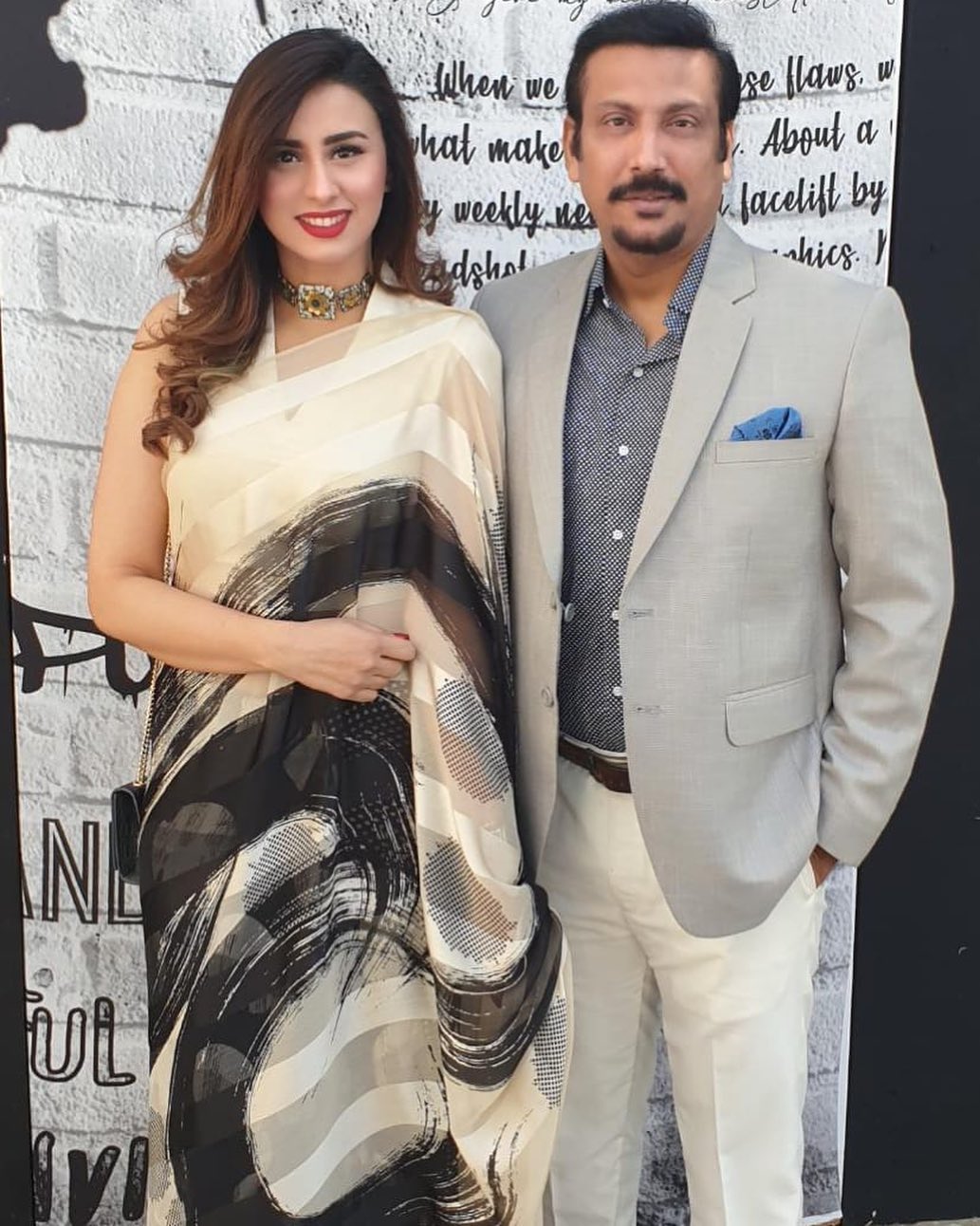 Gorgeous Madiha Naqvi And Faisal Sabzwari Latest Beautiful Pictures