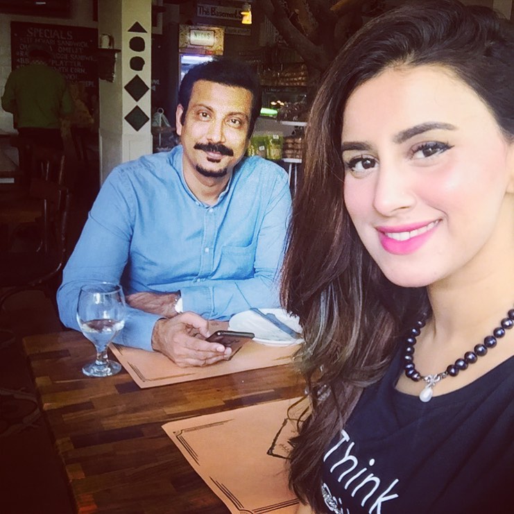 Gorgeous Madiha Naqvi And Faisal Sabzwari Latest Beautiful Pictures