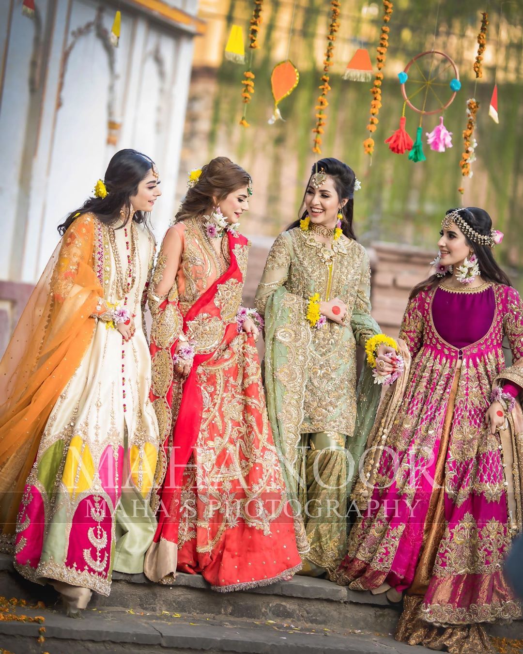 Hareem, Noor, Nimra and Zubab Rana Beautiful Latest Photo Shoot for Saloon