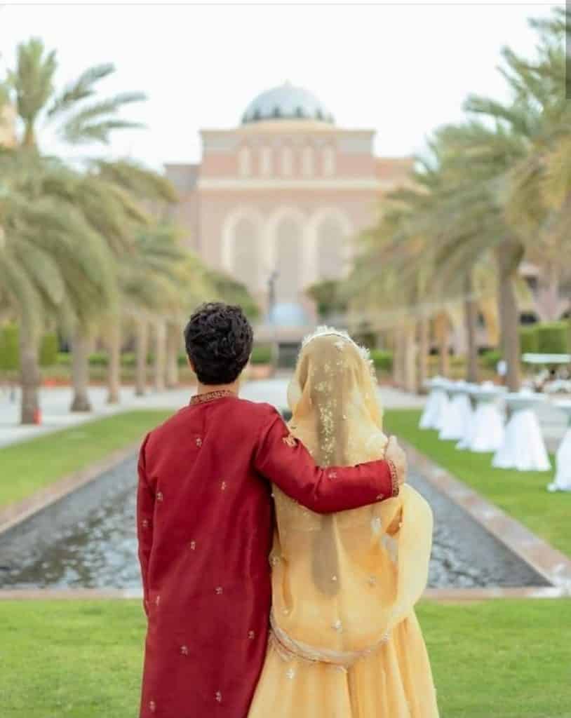 Ahad Raza Mir Shares New Pictures From Destination Wedding