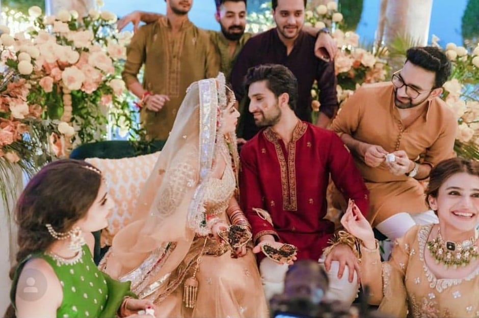 Ahad Raza Mir Shares New Pictures From Destination Wedding