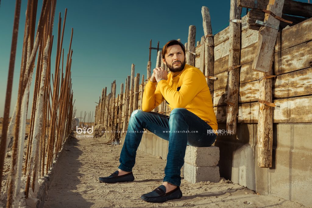 Shahid Afridi’s Photoshoots in Which He Looks like a Model