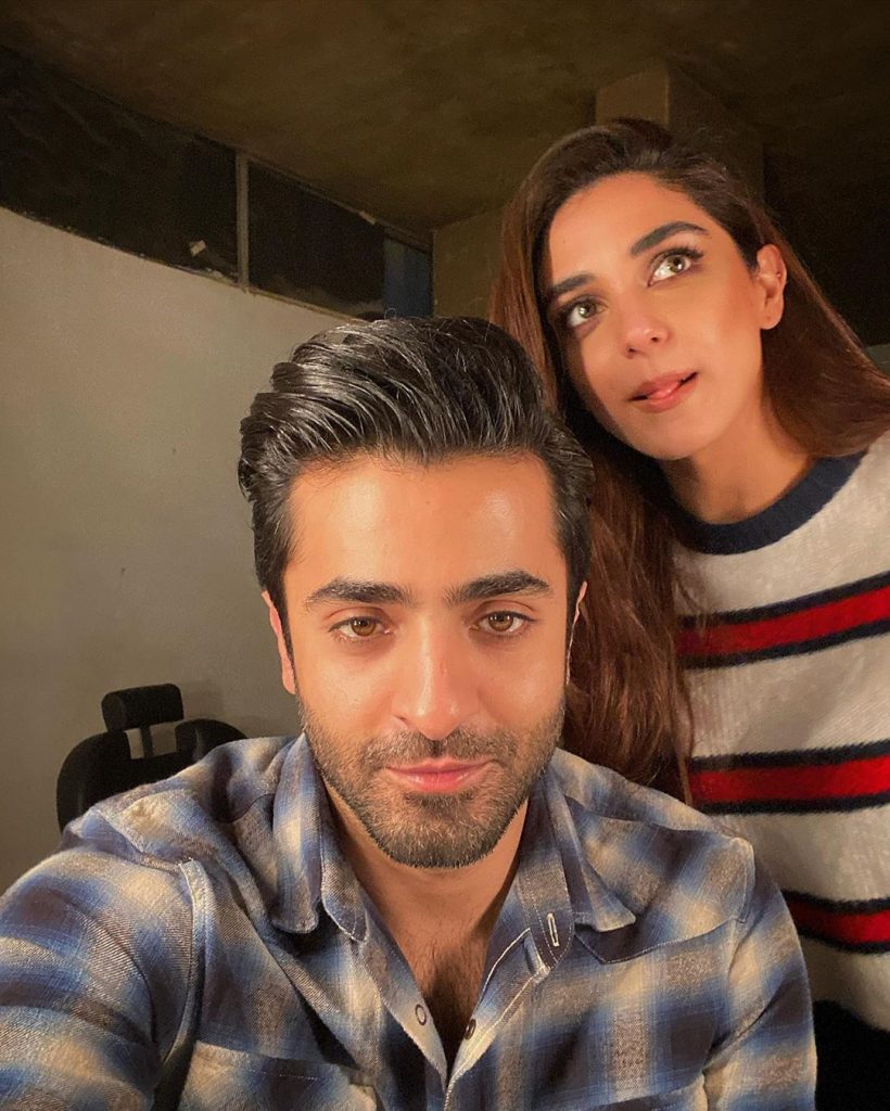 Maya Ali And Sheheryar Munawar Upcoming Drama - BTS Video