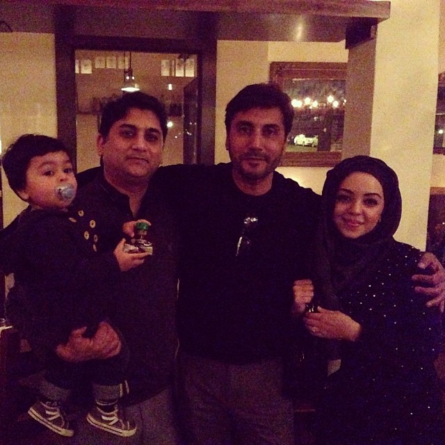 Unseen Pictures of Adnan Siddiqui with Family and Close Friends