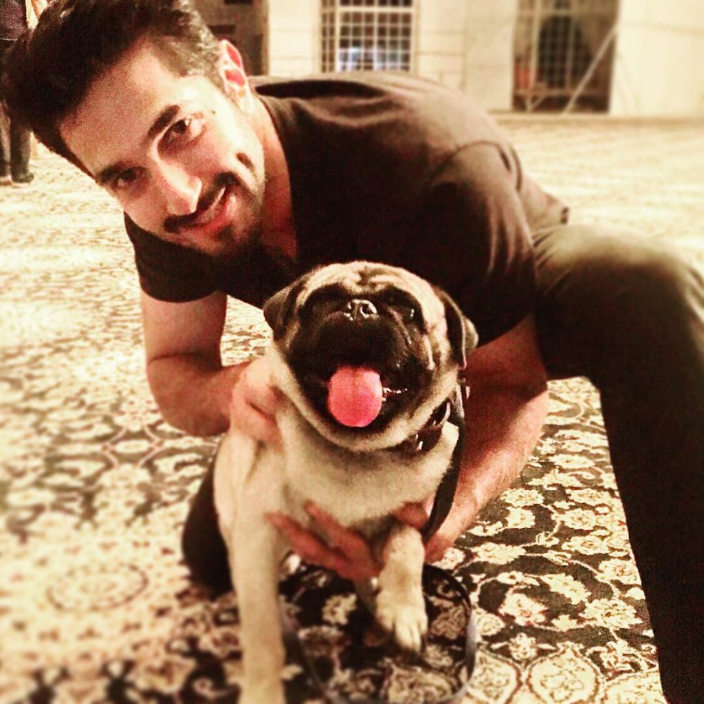 Pakistani Celebrities Who are Fond of Pet Dogs