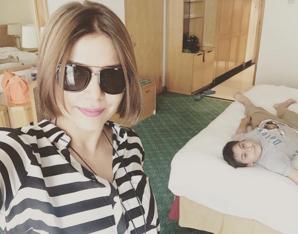 Beautiful Hairstyles of Diva Hadiqa Kiyani