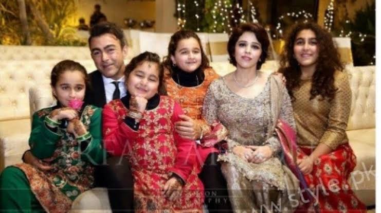 Beautiful Family Pictures of Shan Shahid