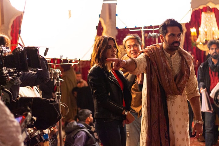 BTS From The Sets Of Humayun Saeed's London Nahi Jaunga