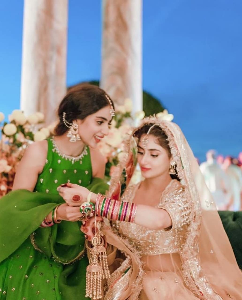 Latest Pictures of Newly Wed Couple Sajal and Ahad