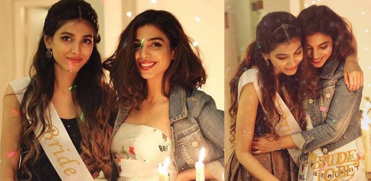 Beautiful Pakistani Celebrities on Their Sisters Wedding