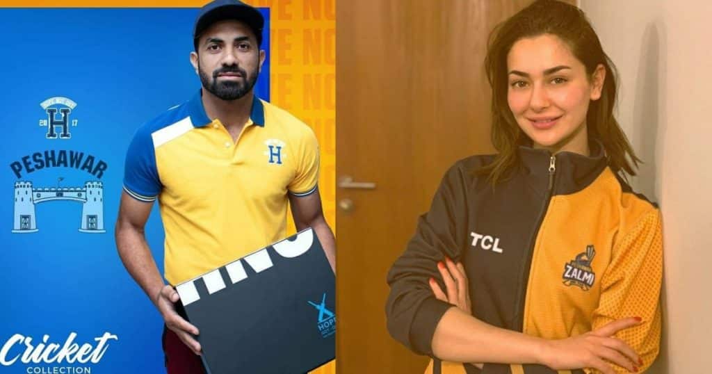 Hania And Wahab Riaz Are Having Some Good Time Doing TCL Cricket Challenge