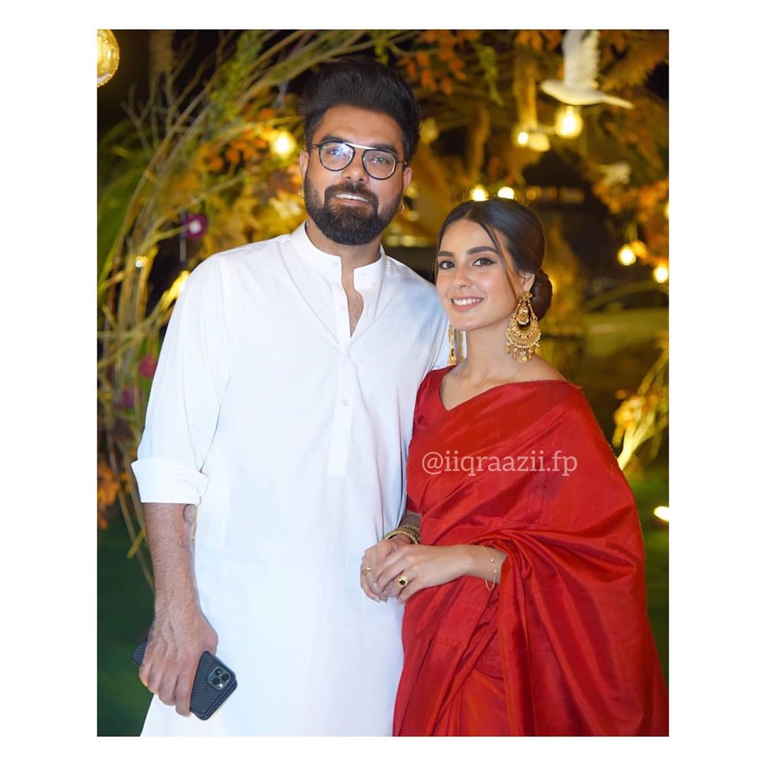 Zara Noor, Asad Siddique, Yasir Hussain and Iqra Aziz Clicks from Wedding of Sadia Ghaffar