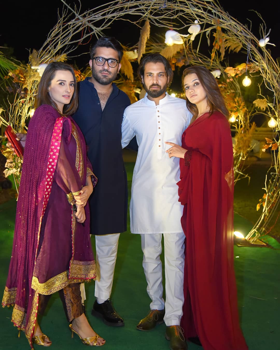 Zara Noor, Asad Siddique, Yasir Hussain and Iqra Aziz Clicks from Wedding of Sadia Ghaffar