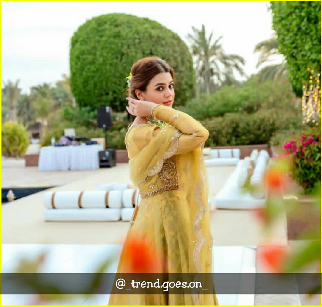 Actresses Sadia Ghaffar and Zara Noor Abbas Clicks at Wedding of Sajal and Ahad in Abu Dhabi