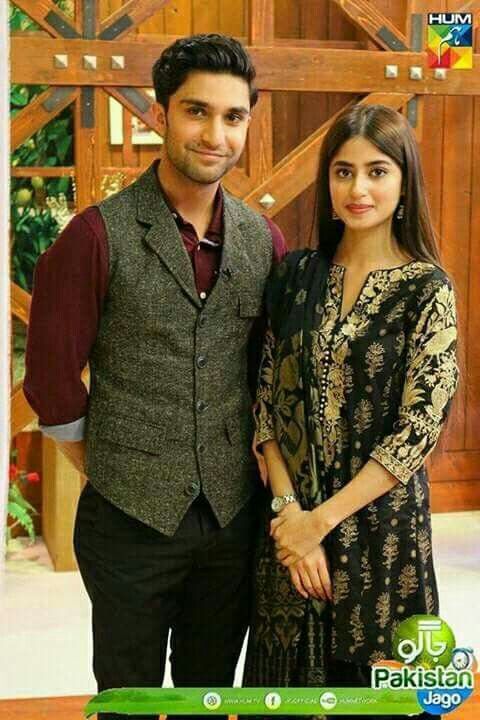 Ahad Raza Mir Wife Sajal Aly | Romantic Pictures