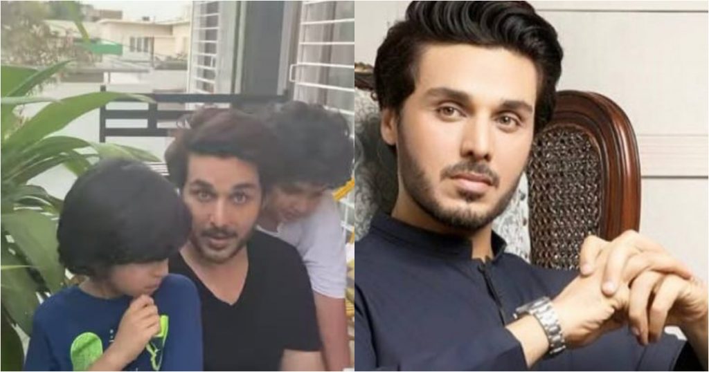 Ahsan Khan Shares Islamic Stories With His Kids