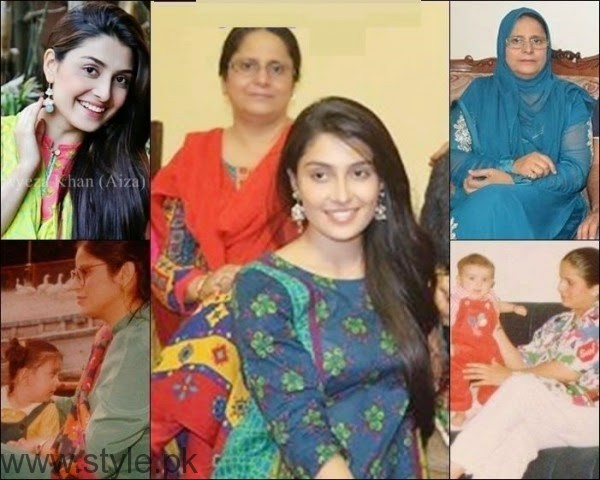 Ayeza Khan With Family - 50 Beauteous Photographs