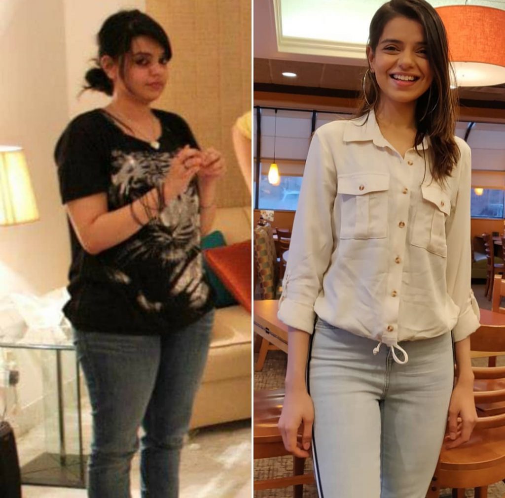 Srha Asghar Shared Weight Loss tips