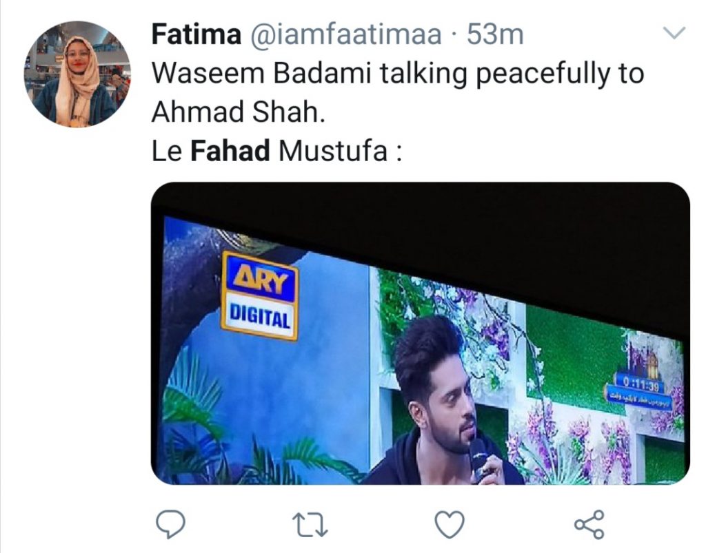 People Bashing Fahad Mustafa For Wearing Revelaing Outfit