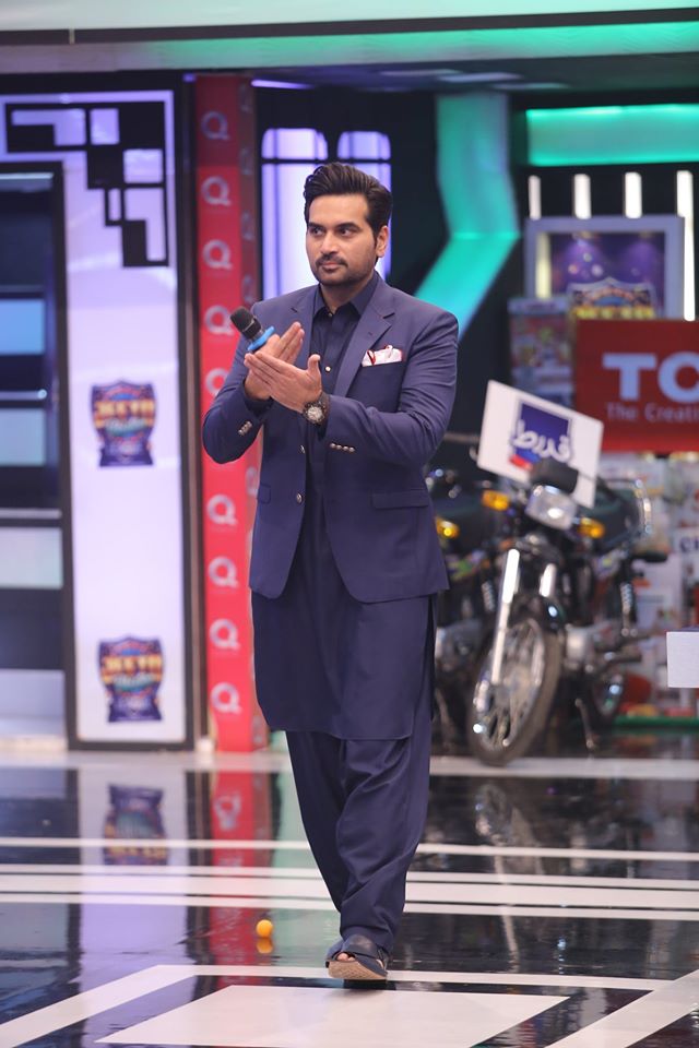 Humayun Saeed, Adnan Siddiqui, Kubra Khan and Bilal Ashraf in Jeeto Pakistan Ramazan League