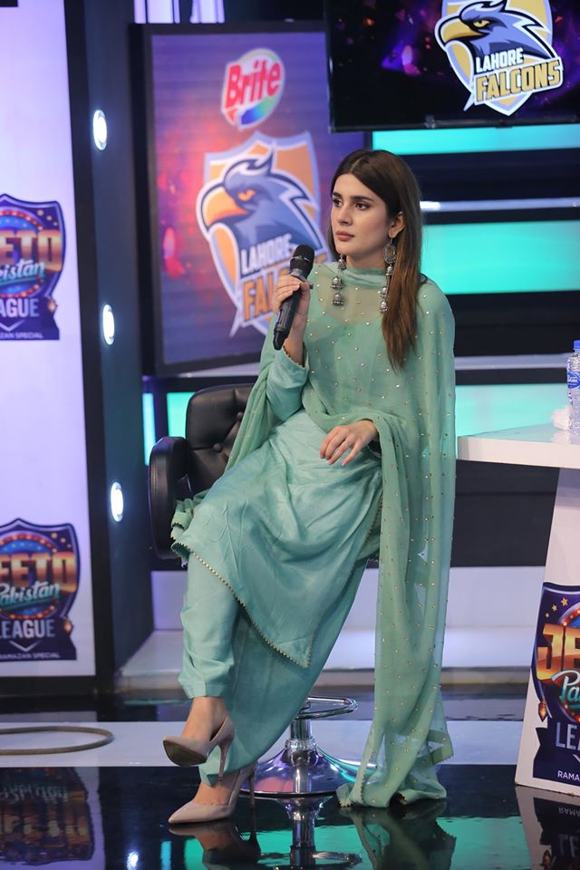 Humayun Saeed, Adnan Siddiqui, Kubra Khan and Bilal Ashraf in Jeeto Pakistan Ramazan League