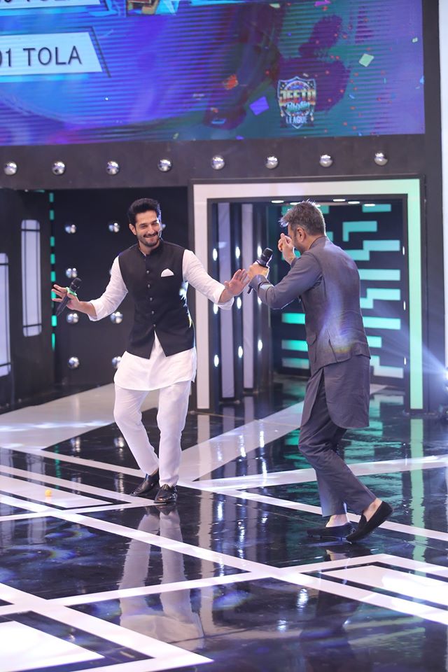 Humayun Saeed, Adnan Siddiqui, Kubra Khan and Bilal Ashraf in Jeeto Pakistan Ramazan League